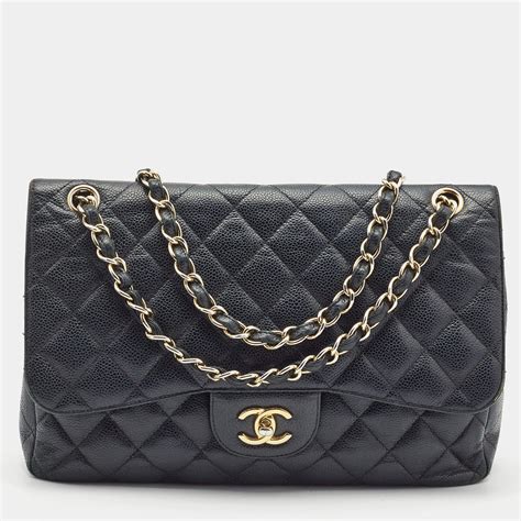 chanel double flap or single flap|Chanel double flap jumbo size.